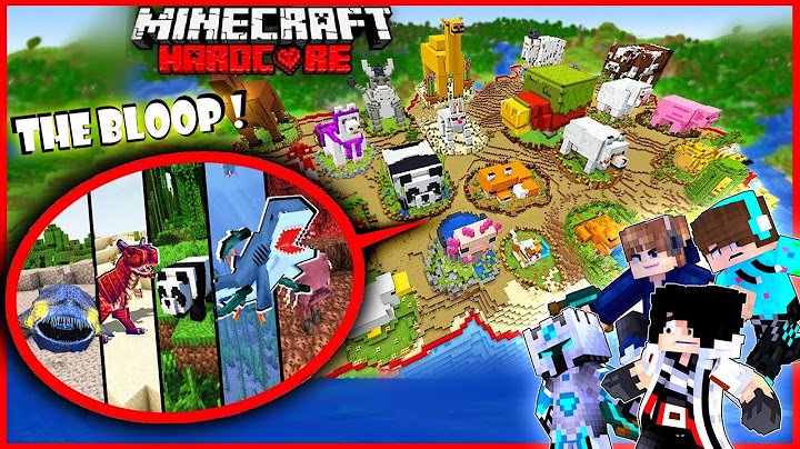 100 HARI SURVIVAL HARDCORE BUAT KEBUN BINATANG ISI SEMUA HEWAN T-RAX DAN MEGALODON DI MINECRAFT