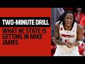 Twominute drill what nc state is getting in louisville transfer guard mike james