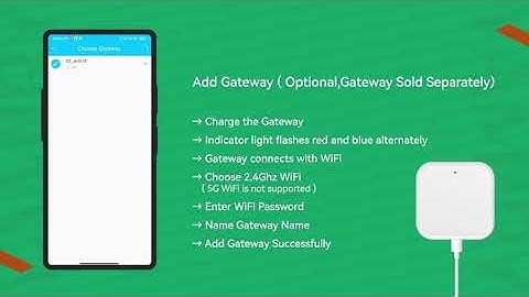 Yamiry WiFi Gateway G2 Gateway Set up video