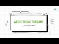 Musical treat  introduction  music therapy