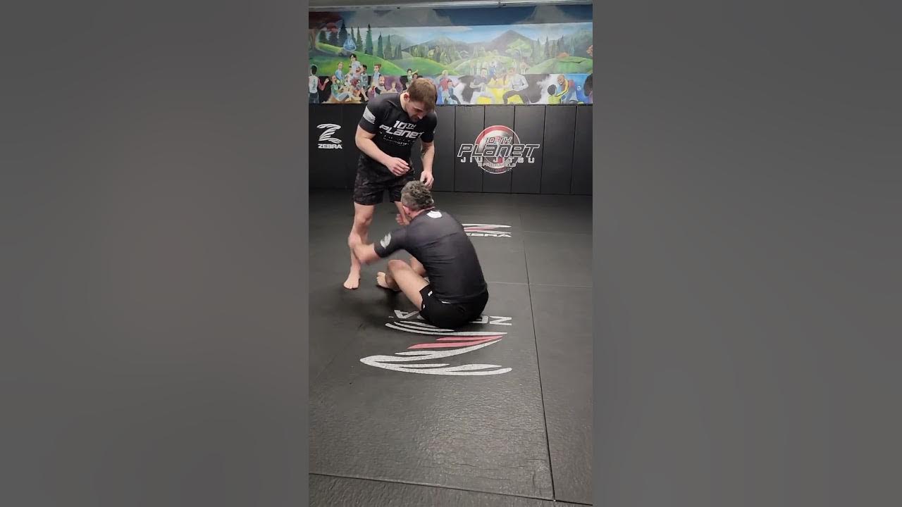 Open Guard easy ashi garami entry YouTube