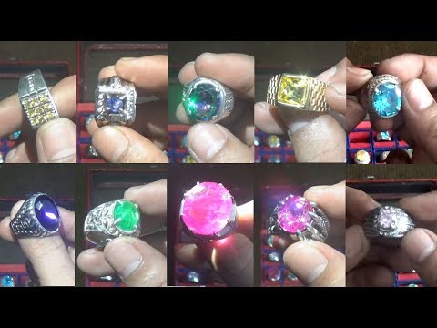 Toko batu akik cincin perak murah meriah asli. 