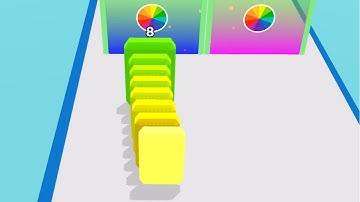 MAX LEVEL in Domino Runner 3D! Gameplay Android,iOS (Levels 5-7)