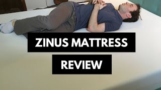 Смотреть видео zinus memory foam mattress