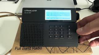 MLite-880: testing sensitivity, audio bandwidth & noise reduction on a signal from North Korea DPRK