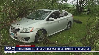 Tornadoes leave behind damage across Chicago area