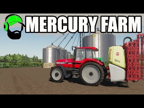 Farming Simulator 19 - Mercury Farm - New Courseplay Course Gen #FS19
