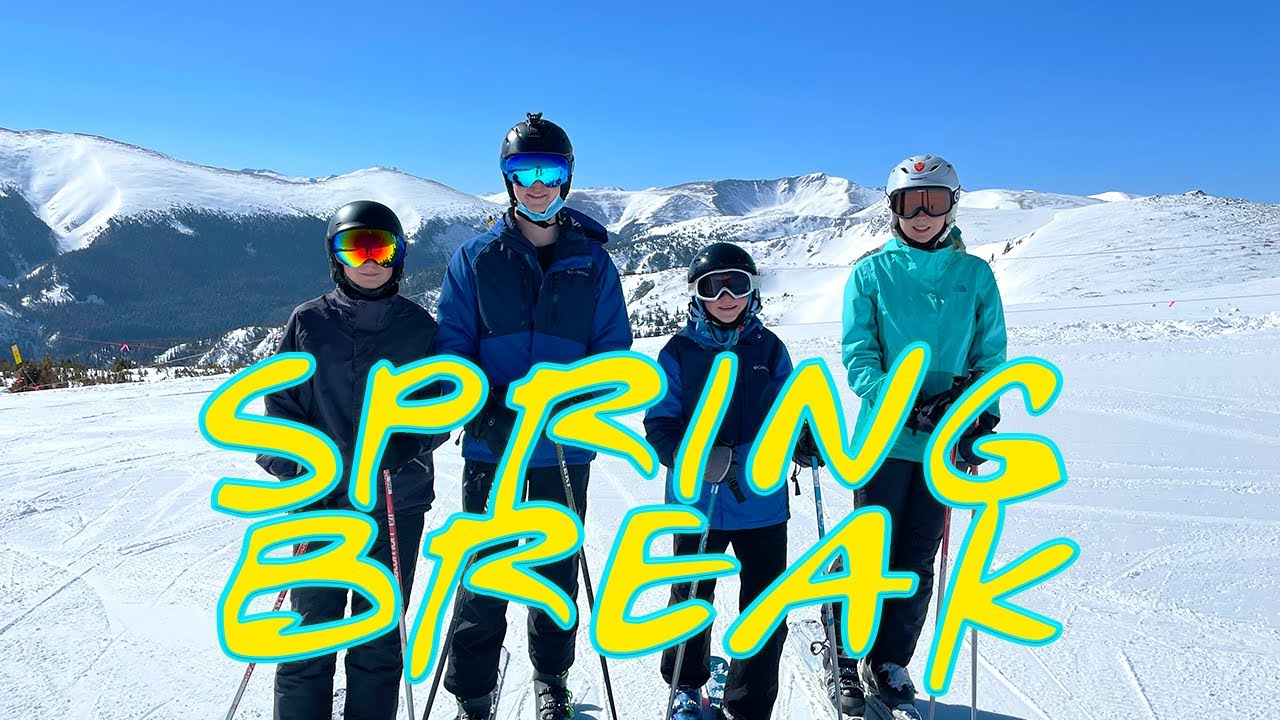 Spring Break Skiing 2021 - YouTube