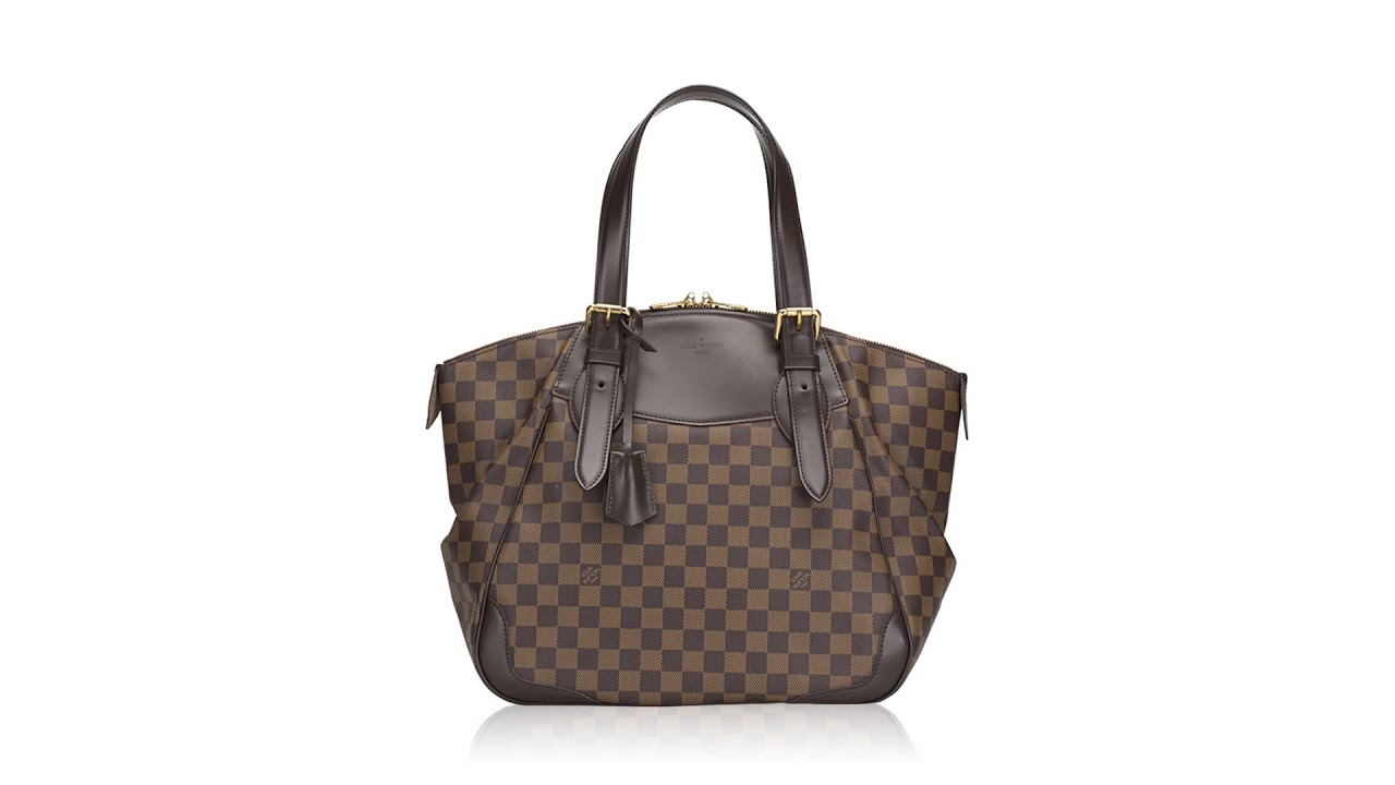 Louis Vuitton Discontinued Damier Ebene Westminster PM Zip Tote