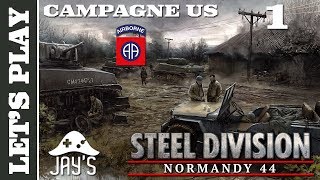 [FR] Steel Division - Campagne US - La prise d'Audouville ! - Épisode 1