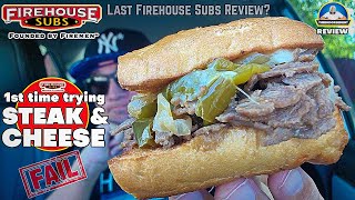 Firehouse Subs® Steak & Cheese Review! ‍  | 1st Time Trying | Never Again? | theendorsement