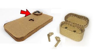 HOW TO MAKE IPHONE AND AIR PODS FROM CARDBOARD