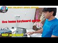 Amit prajapati singer  live home garba music keyboard 2020 