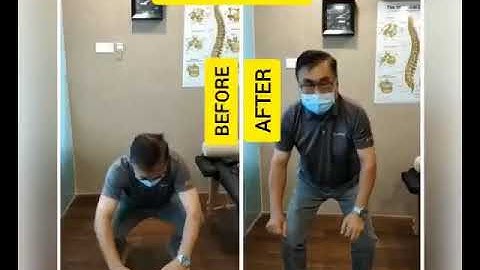 Osteoarthritis pain relief  using soft tissue release & Mobilisation  before / After