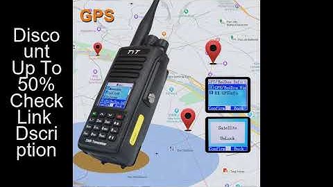 TYT MD-UV390 10W GPS IP67 Wateroof Record VHF UHF Dual Band AES256 Encryption DMR Walkie Talkie with