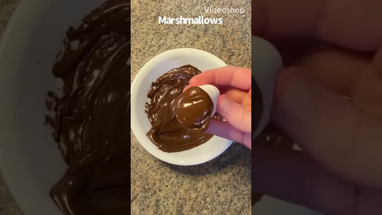 Chocolate Covered Marshmallows