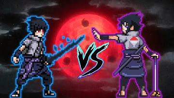 Sasuke FMS(New) VS Sasuke Uchiha( Om Hy ver.) in Jump Force Mugen