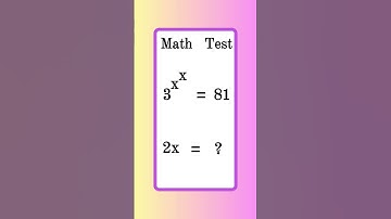 Math challenge question #mathpuzzle #mathhack #mathstricks  #mathgame #ytshorts #viralshorts #shorts