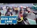 Edsa bike lane enforcement operation
