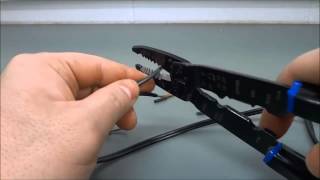 How To Fix A Broken Power Cord (2 Prongs)