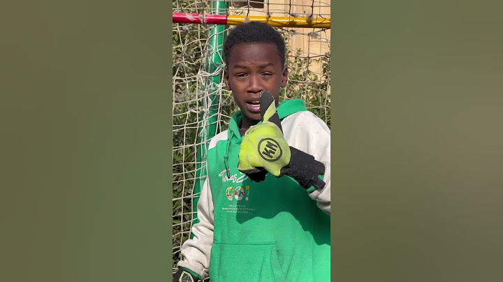 حارس مرمي يحقق حلم مدربة ⚽️🧤