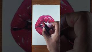 Lip Drawing With Lipstick Lip Drawing Idea Sugar On My Tongue