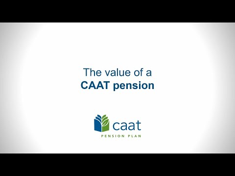 Comparing the value of a CAAT pension to an RRSP