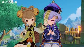 Genshin Impact Anecdotes : Poignant friendship between Yaoyao and Qiqi. Traveler's tale