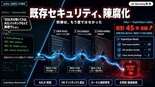 既存セキュリティが陳腐化する日。UC Berkeley等発「ExploitGym」が変える、防御下でも45件の攻撃を通す脅威