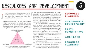 Resources and Development Class 10 (Part-5) Resourse Planning - Ajeet Sir