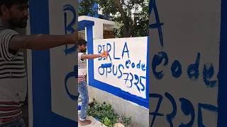 BIRLA OPUS PAINTS COLOUR CODE 7325 apply wall outside #art #painting #shorts #viral #video #youtube