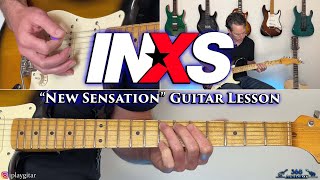 INXS - New Sensation Guitar Lesson