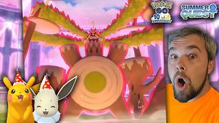 Shiny Gigantamax Rillaboom Day At The Summer Quest London Live Event! (Pokémon GO)