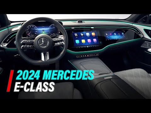 2024 Mercedes E-Class Interior Is One Giant Screen For Media Consumption
