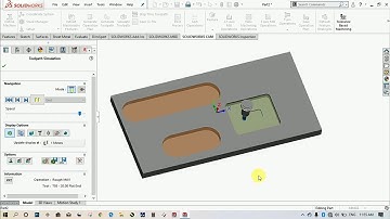 Solidworks Cam. Introduction to Solidworks Cam in Hindi. Solidworks Cam 2018 Toturial in hindi.