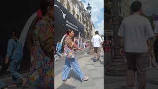 Religion "Gods", Champs Elisees, Paris, Spiritual leader Rusu