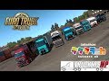 EuroTruckSimulator2 マルチ配送(S2) MCC主催ダブルスバック走行会 セーデルテリエ~ヨーテポリ