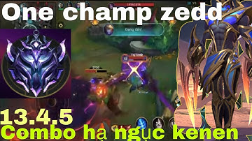 [LMHT:tốc chiến ] best zed combo áp đảo kennen cực mãn nhãn