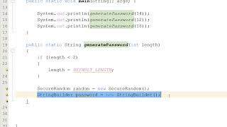 How to Make a Password Generator in Java