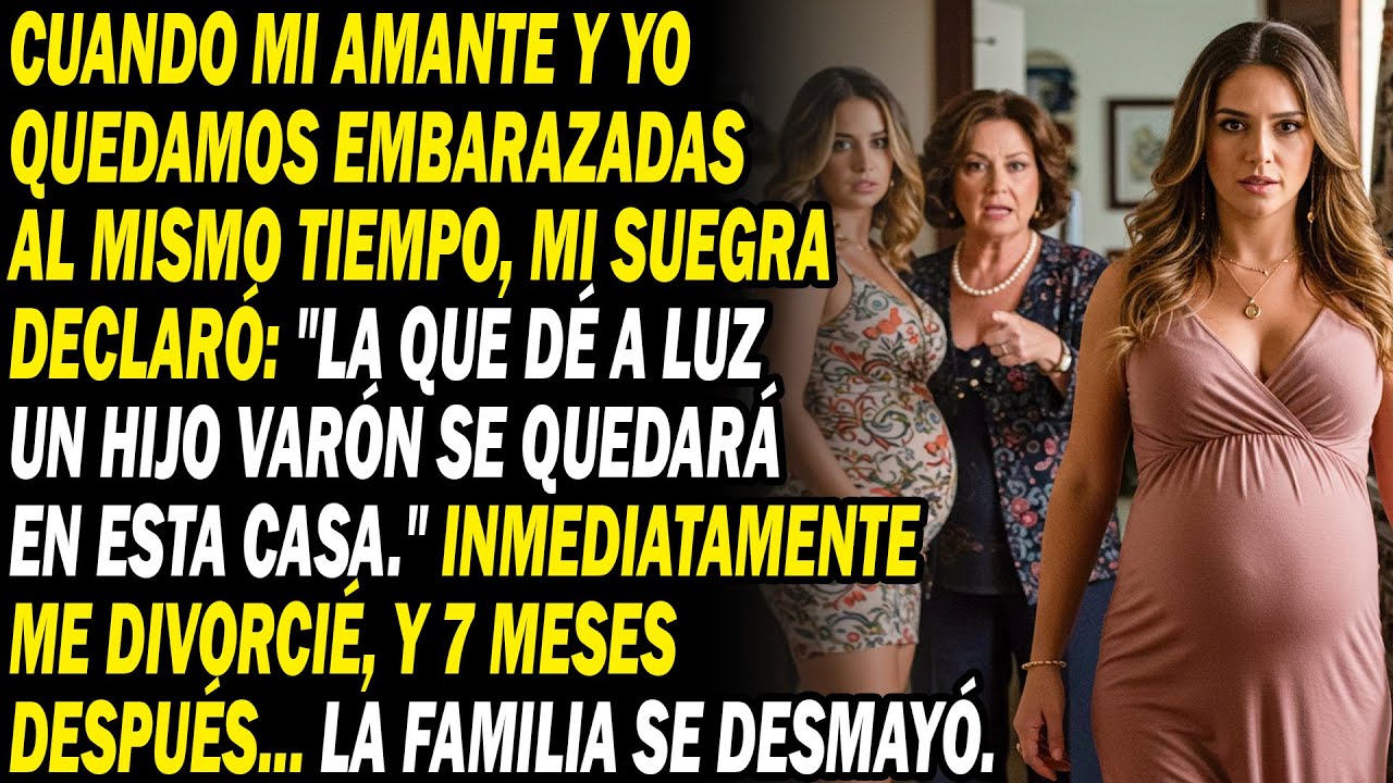 Suegra Solo Nuera Da Varón. 7 Meses Después, Familia Desmaya Al Ver...