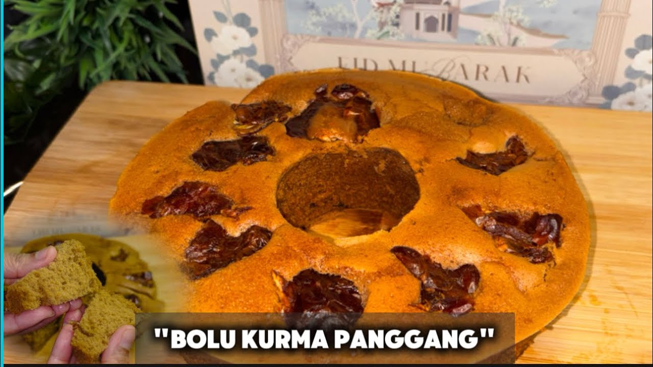 MOIST & LEGIT ! CAKE KURMA CAMILAN KELUARGA #bolukurma #bolupanggang #kurma #dapurapr #baking 