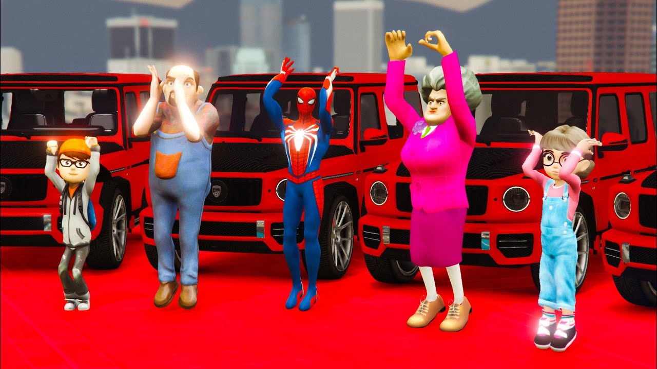 تحدي يوم كامل باللون الأحمر ❤️ مع المعلمة الشريرة وربحت سيارة 4×4 😱🔥