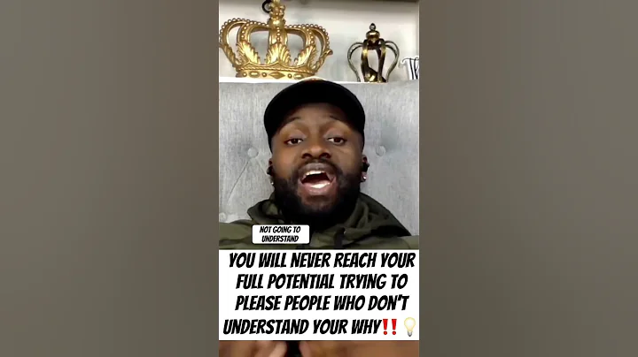 You Will Never Reach Your Full Potential Trying To Please People Who Don’t Understand Your Why #bdf