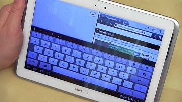Galaxy Note 10.1 Multiscreen Hands-On