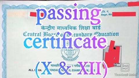 passing certificate class 10 , 12 cbse # passing_certificate #cbse #quicksilencenews