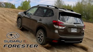 Subaru Forester: Тест на глубоком песке с X-режимом и отключенной TCS!
