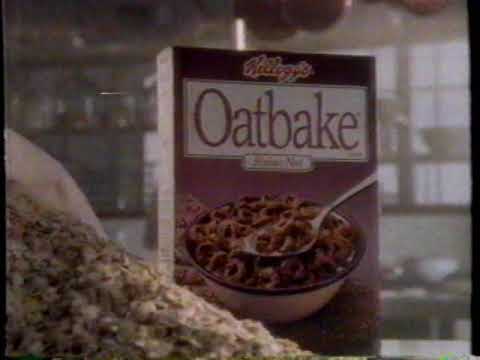 1989 Kellogg's Oatbake Cereal 