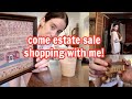 Found INSANE items at an Estate Sale!! (antique frames, place mats, clothes, 1800s stitching!)