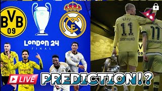 Real Madrid Vs Borussia Dormund !! (Pediction) Where To Watch Live !!