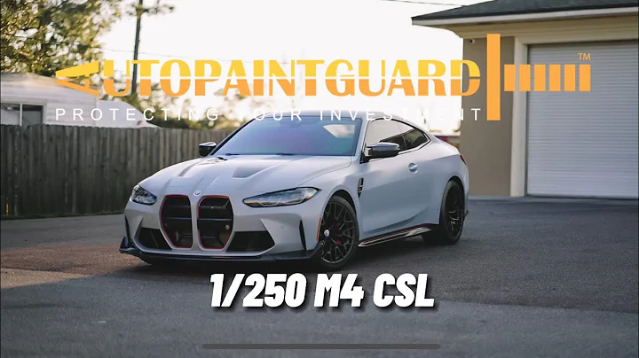 Full Protection On This Rare BMW G82 M4 CSL